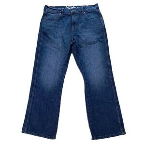 Wrangler Retro Jean Men 33x29, Tag 32x30 Relaxed Boot Cut Blue Denim 10WRT20JH